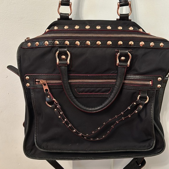 Ms Wallace studded shoulder bag - Picture 2 of 8